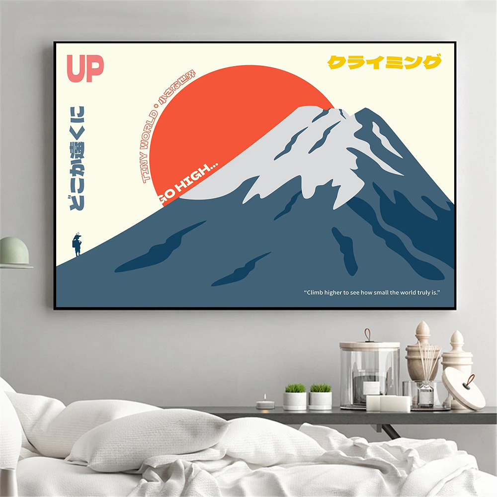 لوحات فنية جدارية قماشية بتصمي - مراجعة Japanese Minimalism Lifestyle وسعره